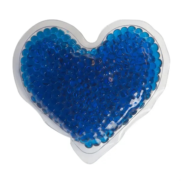 Heart shaped, gel bead-filled hot/cold pack.... from ASI 34415 Alpi International LTD