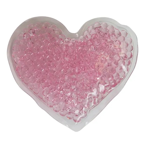 Heart shaped, gel bead-filled hot/cold pack.... from ASI 34415 Alpi International LTD