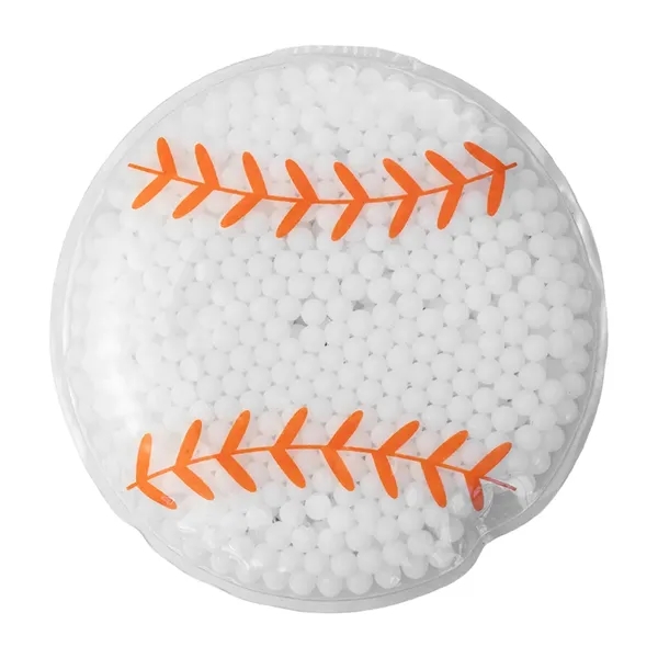 Baseball shaped gel bead packs for hot and cold therapy.... from ASI 34415 Alpi International LTD