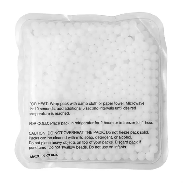 4" x 4" square gel bead back for hot and cold... from ASI 34415 Alpi International LTD