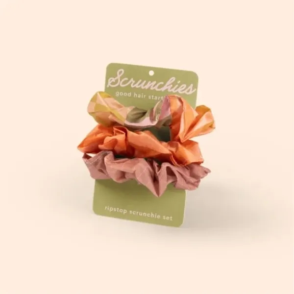 For messy buns, gym runs, and get-it-done energy. The Ripstop Scrunchie... from ASI 74710 Numo