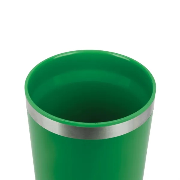 Bergen 24 oz. Steel/100% Recycled PP Liner Travel Tumbler... from ASI 67866 Logomark/Valumark