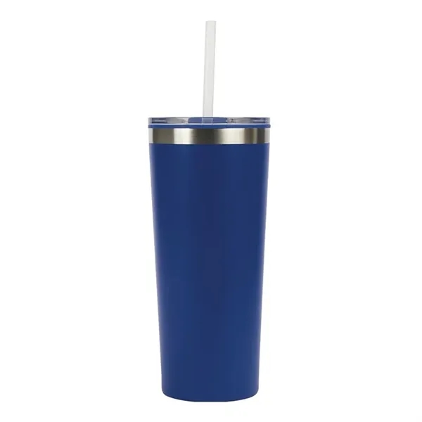 Bergen 24 oz. Steel/100% Recycled PP Liner Travel Tumbler... from ASI 67866 Logomark/Valumark