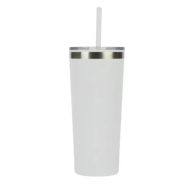Bergen 24 oz. Steel/100% Recycled PP Liner Travel Tumbler... from ASI 67866 Logomark/Valumark