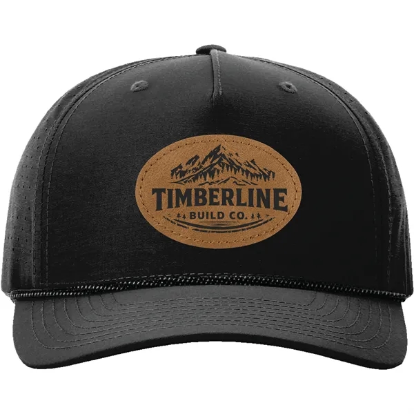 Richardson #355 Laser Perf Rope Cap with patch or embroidery. ... from ASI 74601 Calico