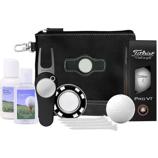 Golf kit incluedes Titlesit Pro V1 balls, Pitchfix Original divot tool,... from ASI 38120 Ball Pro / Diversified Quality Kitchenware