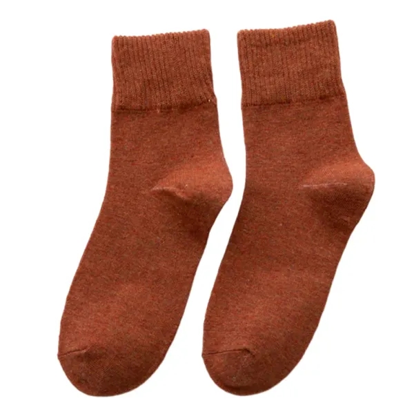 High ribbed women cotton socks plus full color heat transfer on... from ASI 37218 Athena Promo (tm)