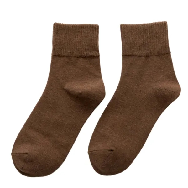 High ribbed women cotton socks plus full color heat transfer on... from ASI 37218 Athena Promo (tm)