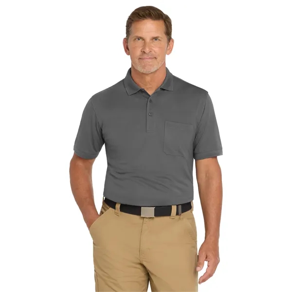 CornerStone Industrial Snag-Proof Pique Pocket Polo.... from ASI 84863 SanMar