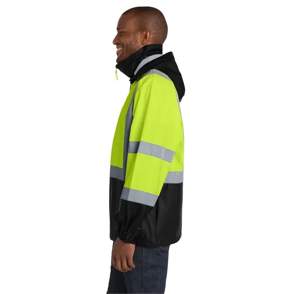 CornerStone - ANSI 107 Class 3 Safety Windbreaker.... from ASI 84863 SanMar