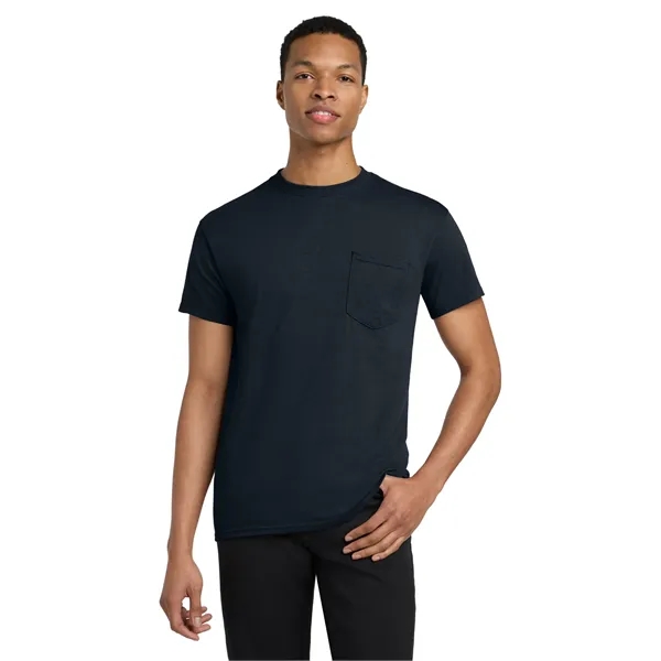 Gildan Heavy Cotton 100% Cotton Pocket T-Shirt.... from ASI 84863 SanMar