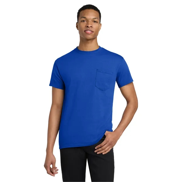 Gildan Heavy Cotton 100% Cotton Pocket T-Shirt.... from ASI 84863 SanMar