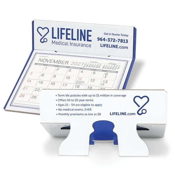 #1 Selling Desk Calendar in the industry customize in 3 areas,... from ASI 95280 Warwick Publishing Co / Warwick