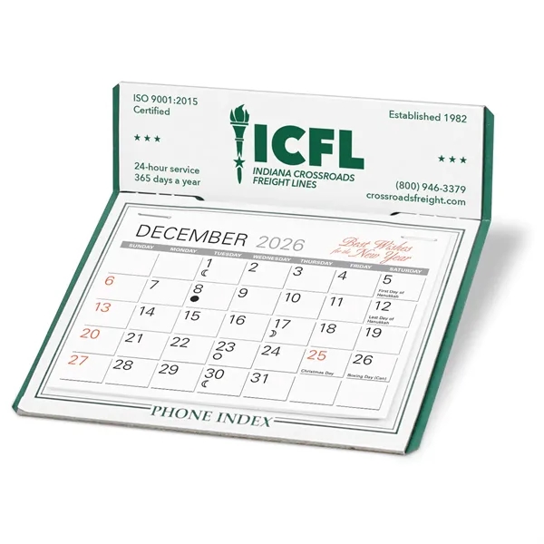 #1 Selling Desk Calendar in the industry customize in 3 areas,... from ASI 95280 Warwick Publishing Co / Warwick