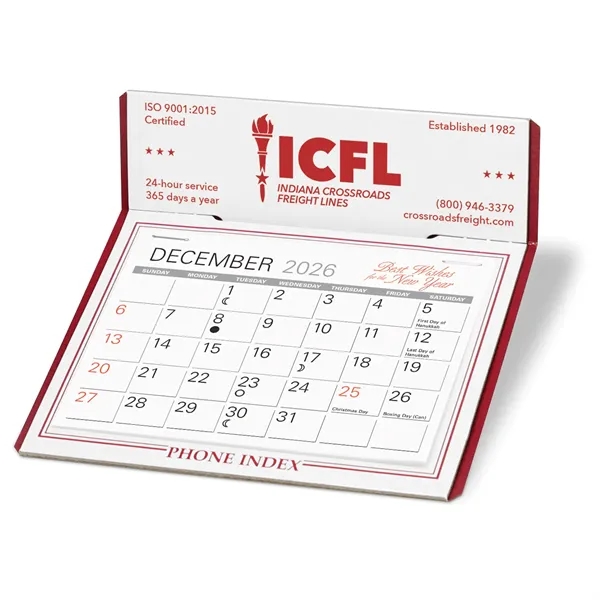 #1 Selling Desk Calendar in the industry customize in 3 areas,... from ASI 95280 Warwick Publishing Co / Warwick