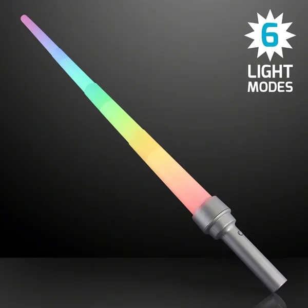 Blank or imprinted. Custom Multicolor LED Expandable Sword.... from ASI 34194 ALightPromos / Alight Promotional Products