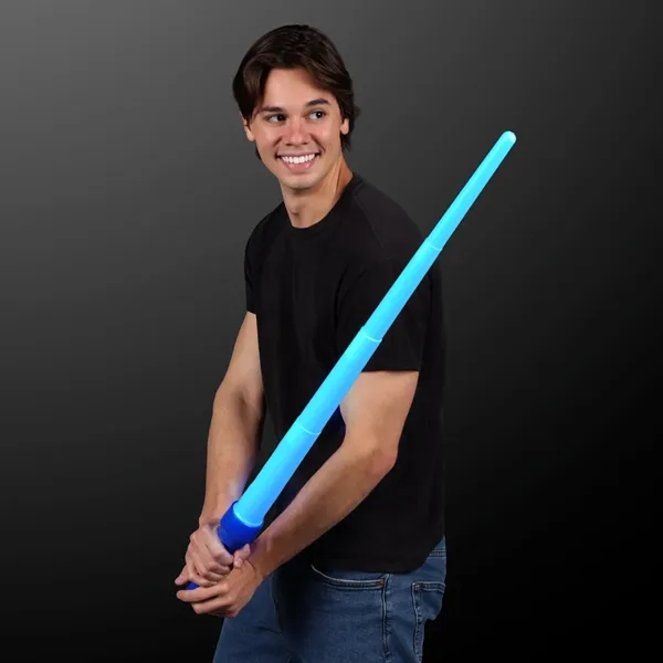 Blue LED Expandable Flashing Sword; Blank and Imprint Pricing... from ASI 34194 ALightPromos / Alight Promotional Products