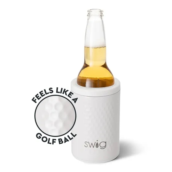 12 ounce stainless steel can cooler with triple insulation technology.... from ASI 61125 Hit Promotional Products / Hit®