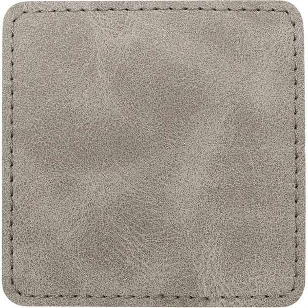 3" Square PU Creekside leatherette garment patch.... from ASI 74601 Calico