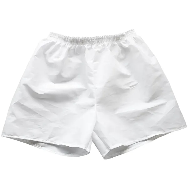 Unisex boxer shorts made of white muslin.... from ASI 31260 AdCapitol