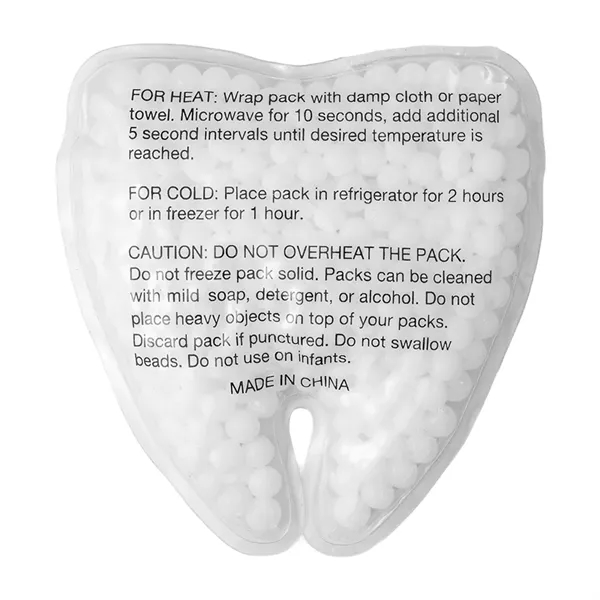 Tooth shaped gel bead packs for hot and cold therapy.... from ASI 34415 Alpi International LTD