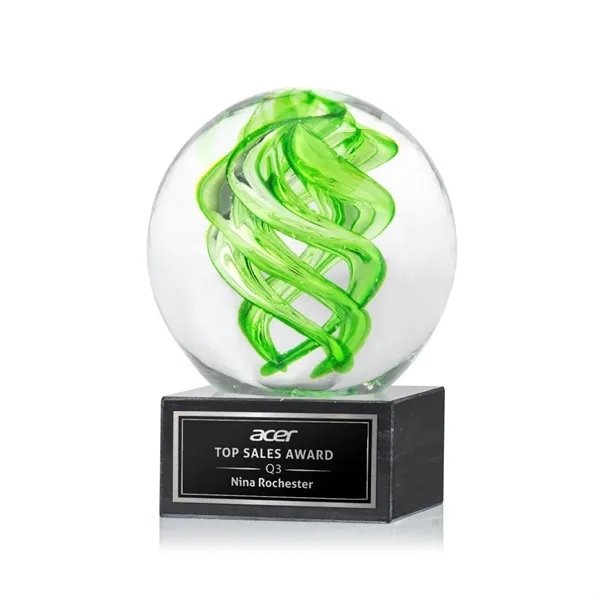 Vortex Award on Square Marble Base - Black... from ASI 84592 St Regis Group / St Regis