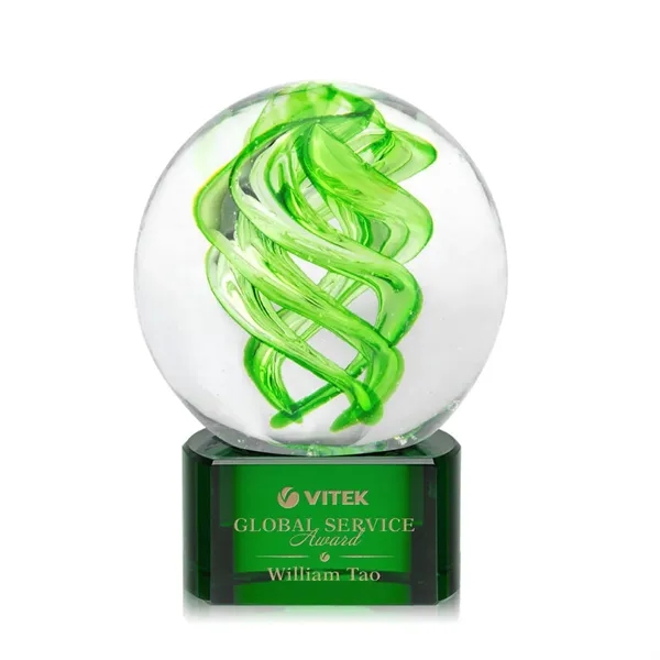 Vortex Award on Paragon Base - Green... from ASI 84592 St Regis Group / St Regis