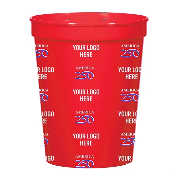 America250™ 16 Oz. Full Color Big Game Stadium Cup... from ASI 61125 Hit Promotional Products / Hit®