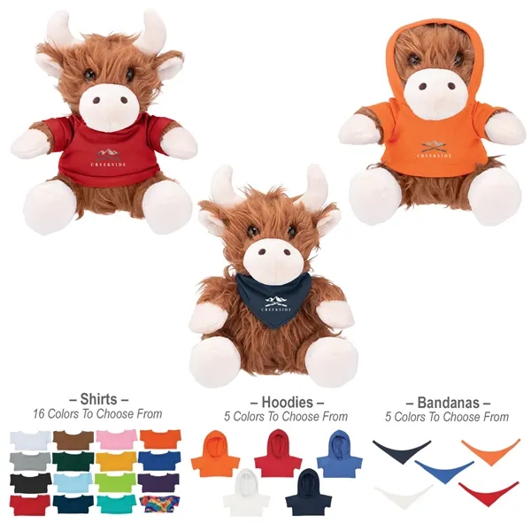6" Heidi Highland Cow... from ASI 61125 Hit Promotional Products / Hit®