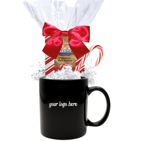 Holiday Cocoa & Candy Cane Gift Mug... from ASI 89971 Stuff A Mug