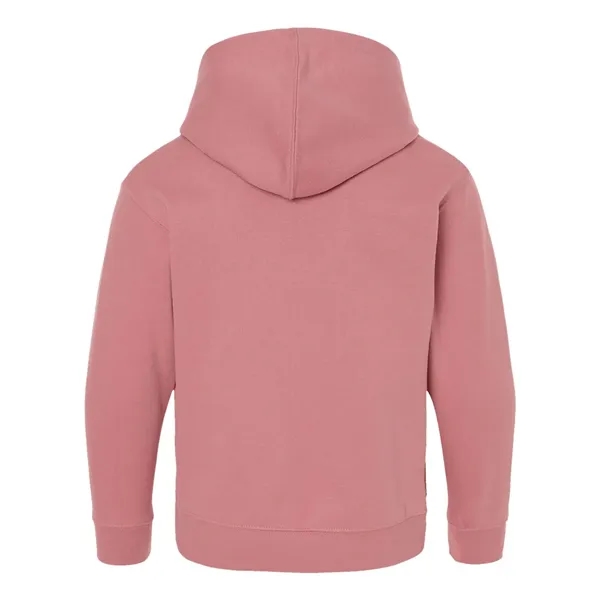 Youth pullover hooded sweatshirt made of 60/40 cotton/polyester fleece with coverstitched... from ASI 84358 S&S Activewear