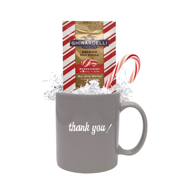 Holiday Cocoa & Candy Cane Gift Mug... from ASI 89971 Stuff A Mug