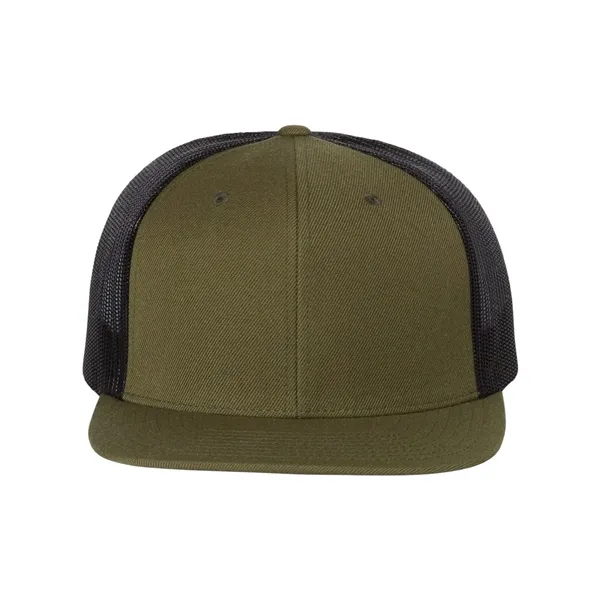 Richardson Wool Blend Flat Bill Trucker... from ASI 84358 S&S Activewear