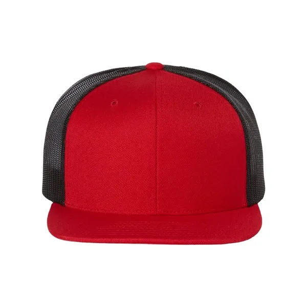 Richardson Wool Blend Flat Bill Trucker... from ASI 84358 S&S Activewear