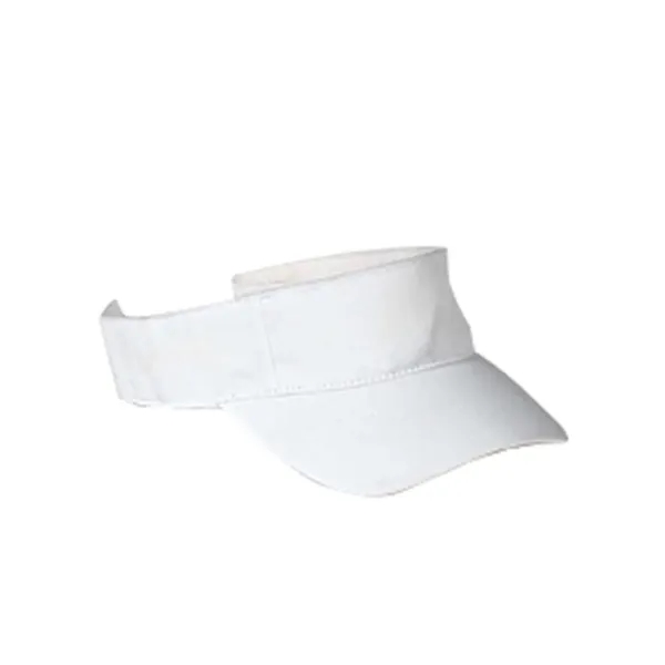 Big Accessories Chino Twill Visor... from ASI 84358 S&S Activewear