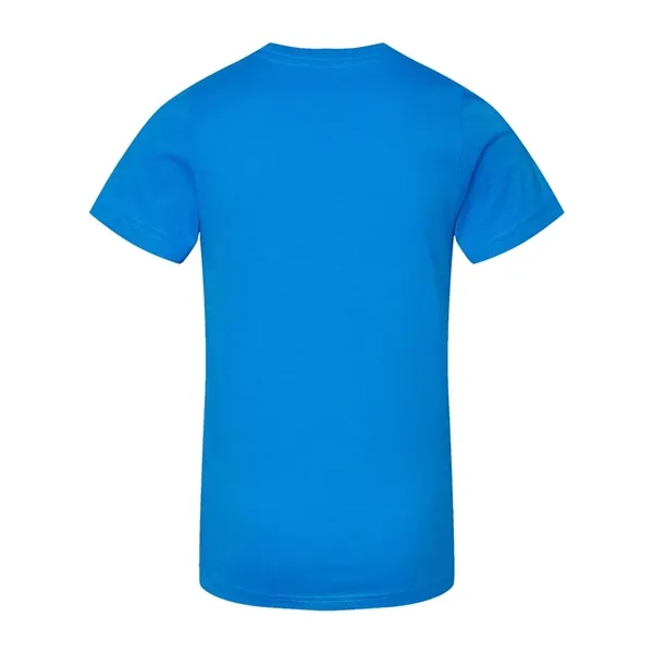Soft form fitting fine jersey youth T-shirt. Blank product.... from ASI 84358 S&S Activewear