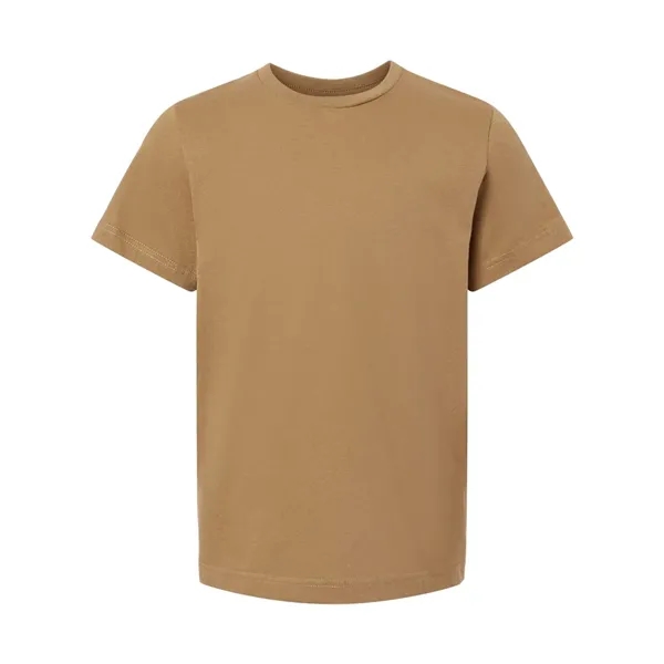 Soft form fitting fine jersey youth T-shirt. Blank product.... from ASI 84358 S&S Activewear