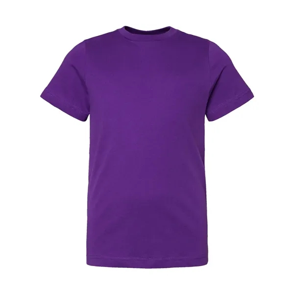 Soft form fitting fine jersey youth T-shirt. Blank product.... from ASI 84358 S&S Activewear
