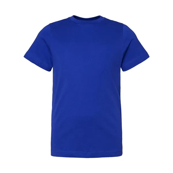 Soft form fitting fine jersey youth T-shirt. Blank product.... from ASI 84358 S&S Activewear