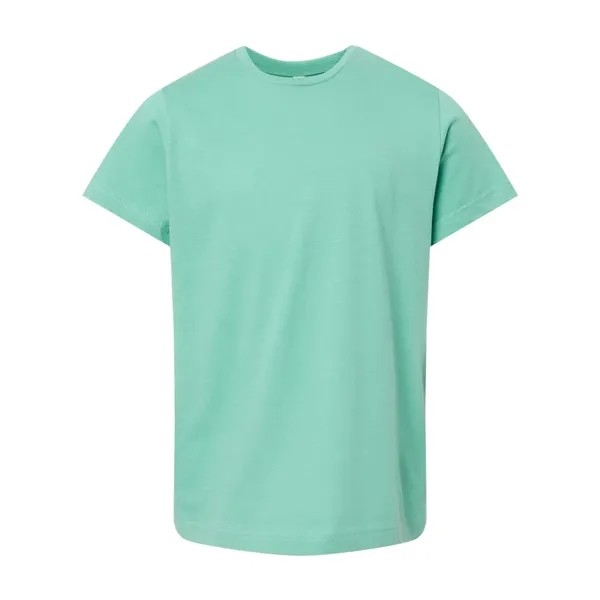 Soft form fitting fine jersey youth T-shirt. Blank product.... from ASI 84358 S&S Activewear