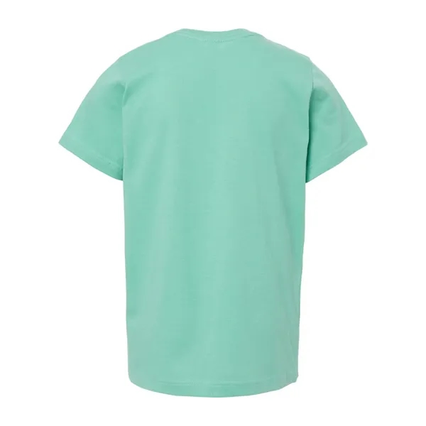 Soft form fitting fine jersey youth T-shirt. Blank product.... from ASI 84358 S&S Activewear