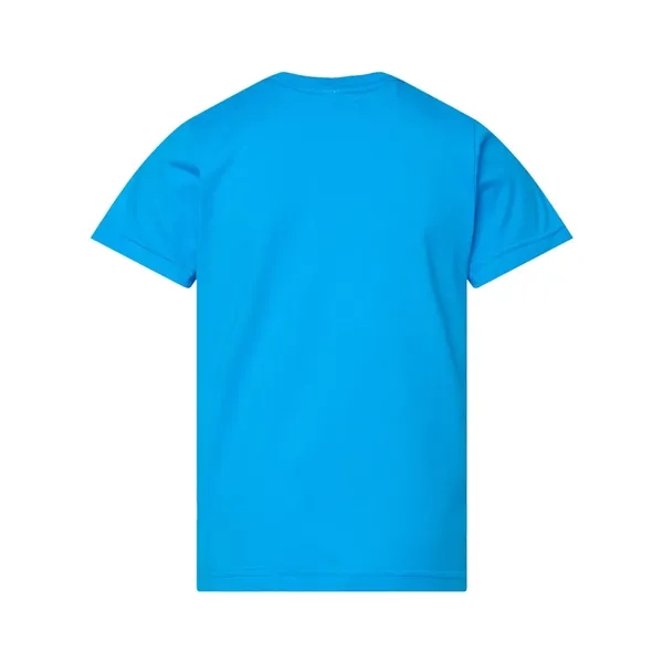 Soft form fitting fine jersey youth T-shirt. Blank product.... from ASI 84358 S&S Activewear