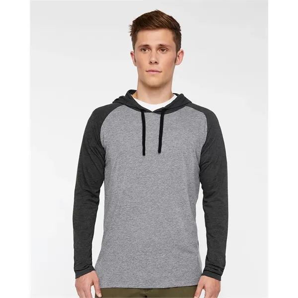 Fine Jersey Long Sleeve Hooded Raglan T-Shirt... from ASI 84358 S&S Activewear