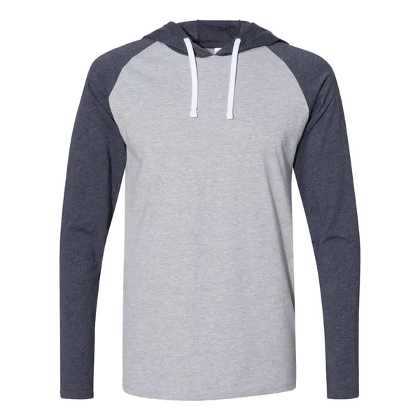 Fine Jersey Long Sleeve Hooded Raglan T-Shirt... from ASI 84358 S&S Activewear