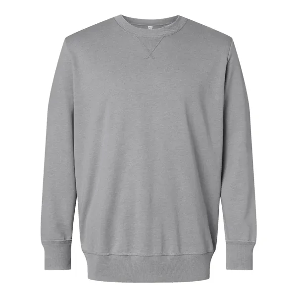 LAT Unisex Vintage Wash Fleece Crewneck Sweatshirt... from ASI 84358 S&S Activewear
