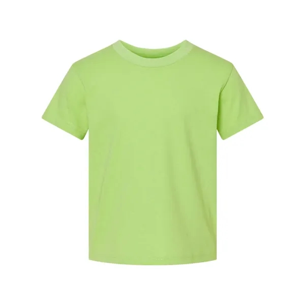 Youth, 5.5 oz. 100% cotton jersey knit short sleeve cotton T-Shirt.... from ASI 84358 S&S Activewear
