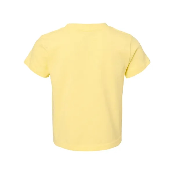 Toddlers 100% cotton jersey short sleeve T-shirt with ribbed crew neck.... from ASI 84358 S&S Activewear