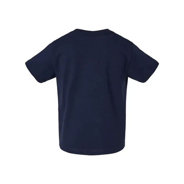 Toddlers 100% cotton jersey short sleeve T-shirt with ribbed crew neck.... from ASI 84358 S&S Activewear