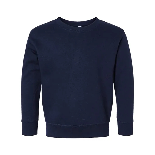 Toddler fleece sweatshirt made of cotton/polyester with coverstitched details.... from ASI 84358 S&S Activewear