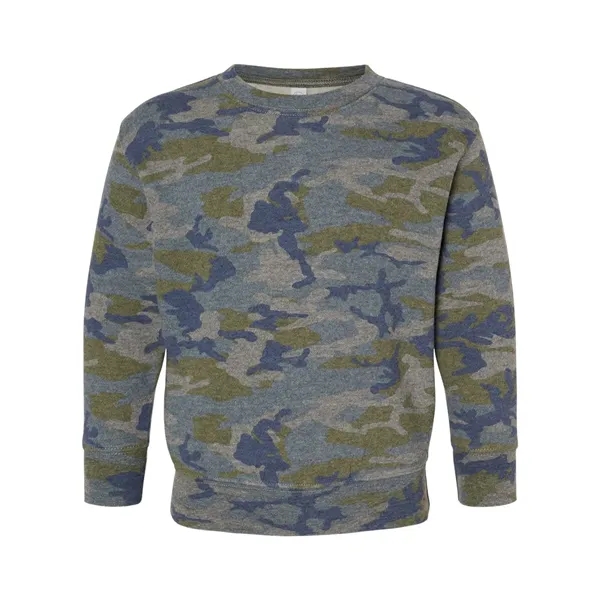 Toddler fleece sweatshirt made of cotton/polyester with coverstitched details.... from ASI 84358 S&S Activewear